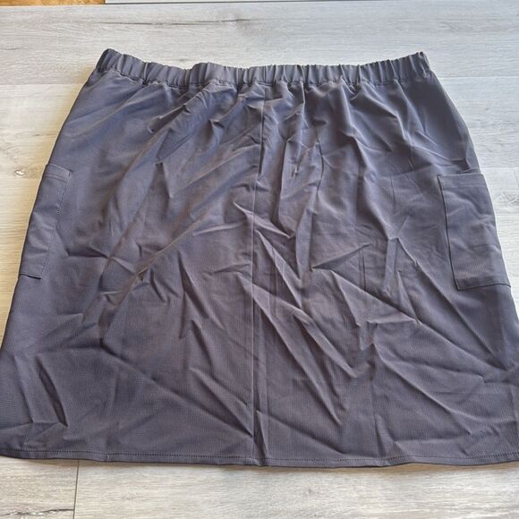 C.Saucy Original Scrub Skirt size 2 XL Black (Dark Grey Look) NWT - Picture 10 of 10